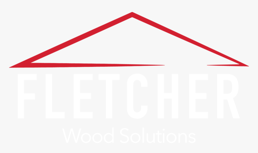 Fletcher Logo Pms186 White Fletcher Wood Solutions Logo, HD Png