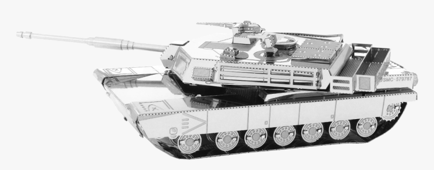 Metal Earthe Tanks M1 Abrams Tank - M1 Abrams Tank Metal Earth, HD Png Download