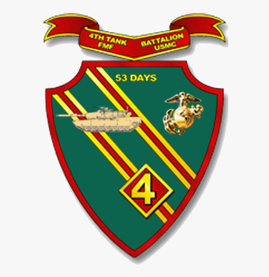 4thtankbattalion Insignia - 4th Tank Battalion Logo, HD Png Download