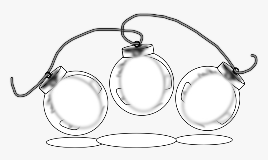 Free Pictures Of Christmas Light Clipart Black And - Free Black And White Holiday Clip Art, HD Png Download