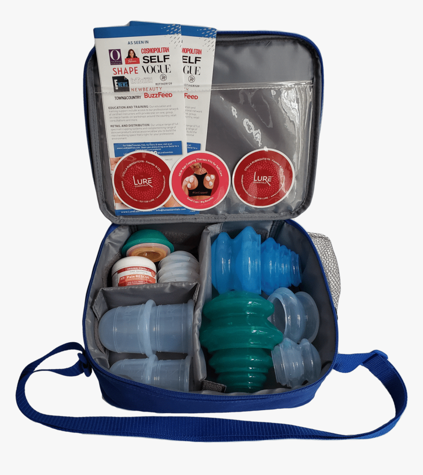 Power Over Pain Cupping Travel Bag 
 Class - Medical Bag, HD Png Download