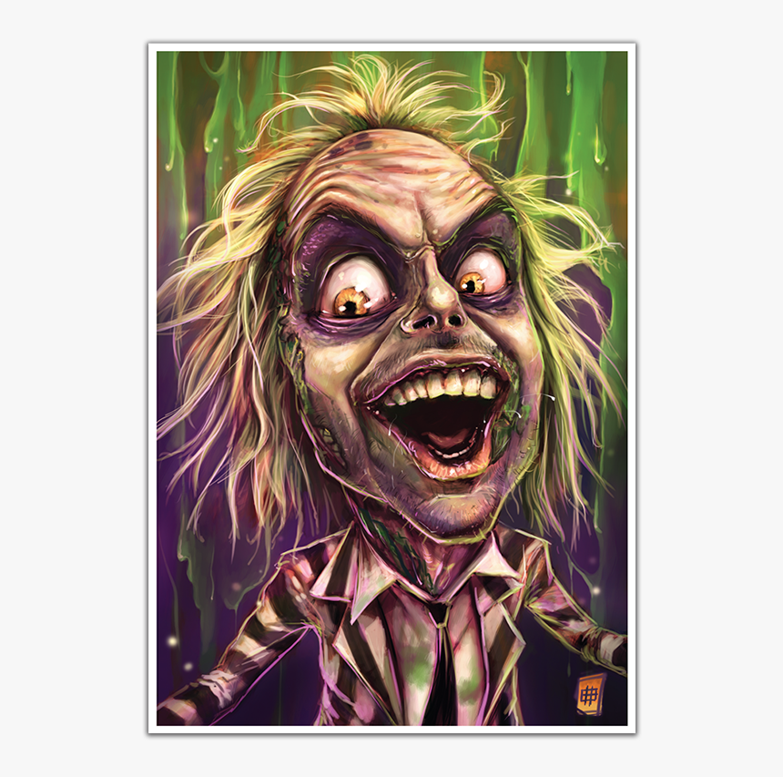 Image Of Beetlejuice - Beetlejuice Illustration, HD Png Download