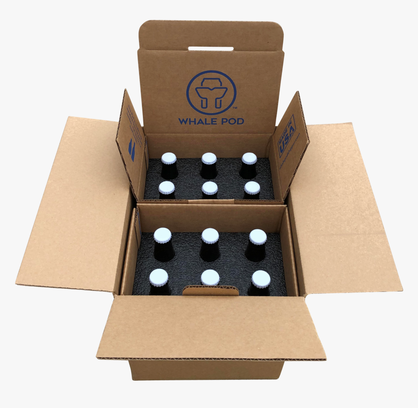 Beer Bottle Shipping Boxes - Box, HD Png Download
