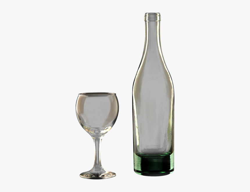 Glass Bottle, HD Png Download