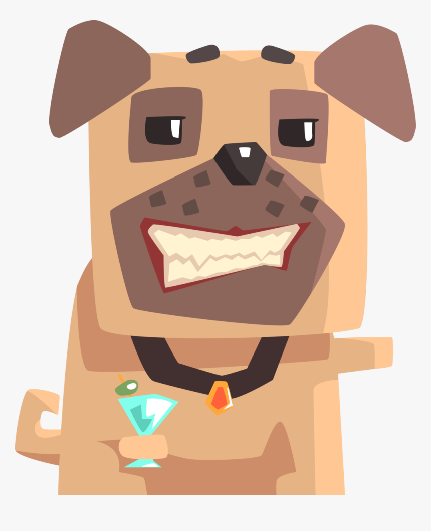 Funnydoggraphic2 - Illustration Posh Dog, HD Png Download