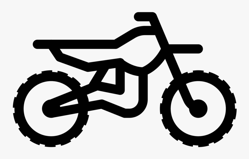 Dirt Bike Png Free-pluspng - Dirtbike Icon, Transparent Png