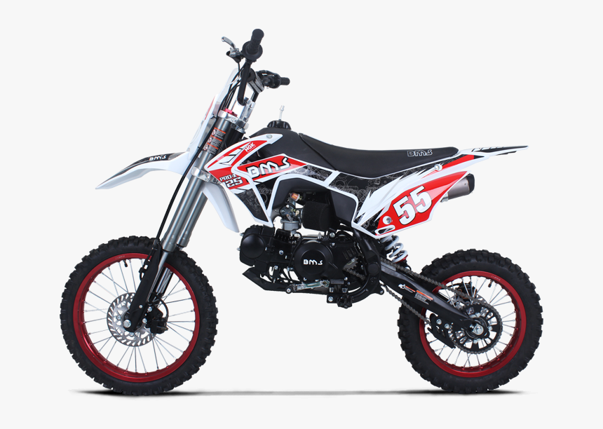 Bms Pro X125 Red - Pit Bike 125 Conti, HD Png Download
