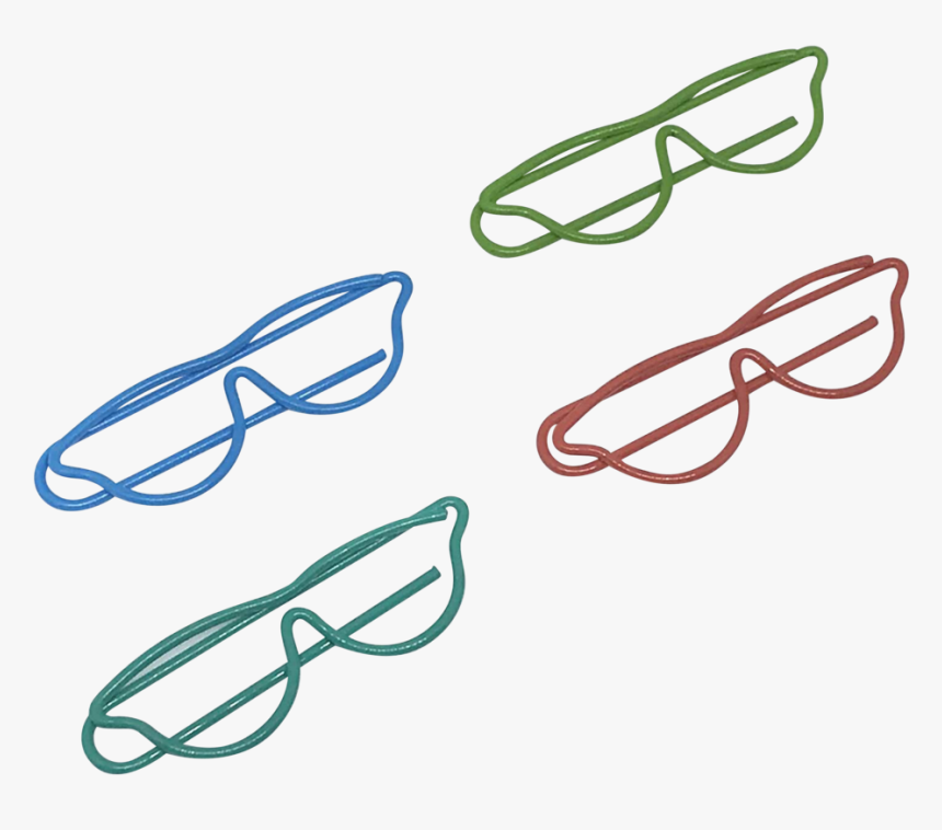 Paper Clips - Glasses Shaped - Wire, HD Png Download