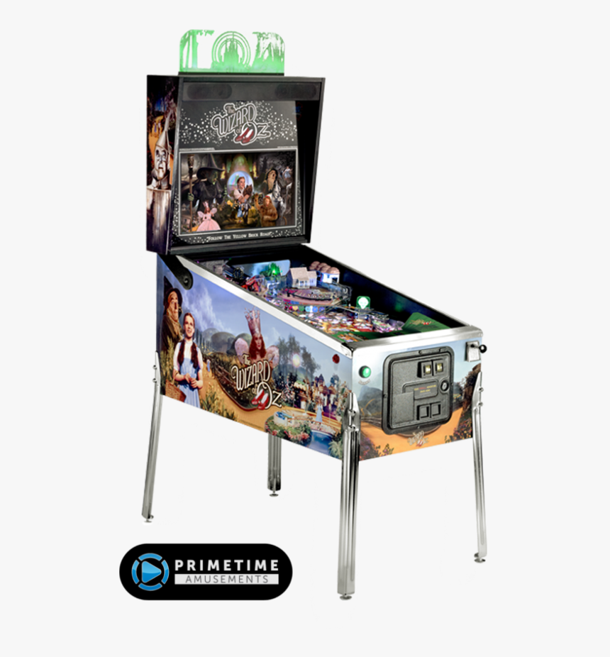 Wizard Of Oz Pinball Machine, Standard By Jersey Jack - Wizard Of Oz Emerald City Limited Edition, HD Png Download