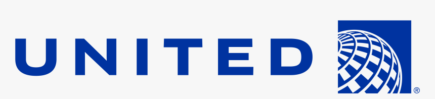 United Airlines Logo White, HD Png Download