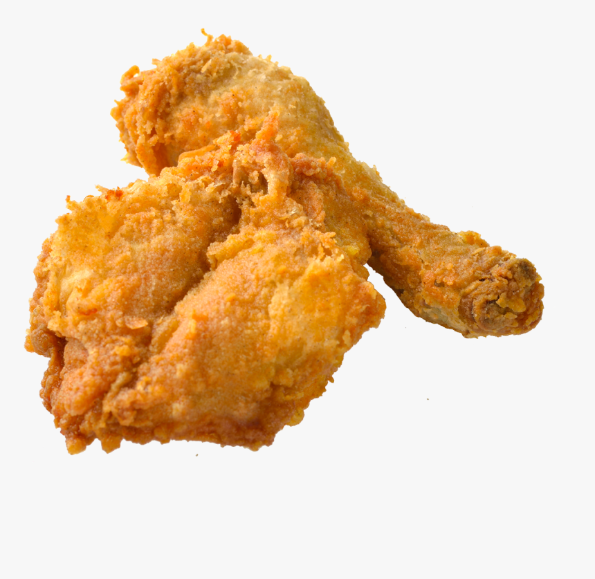 2 Chicken Pieces 2 Piece Fried Chicken, HD Png Download , Transparent