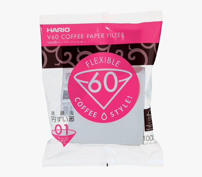 Hario V60 Filter Paper 01, HD Png Download