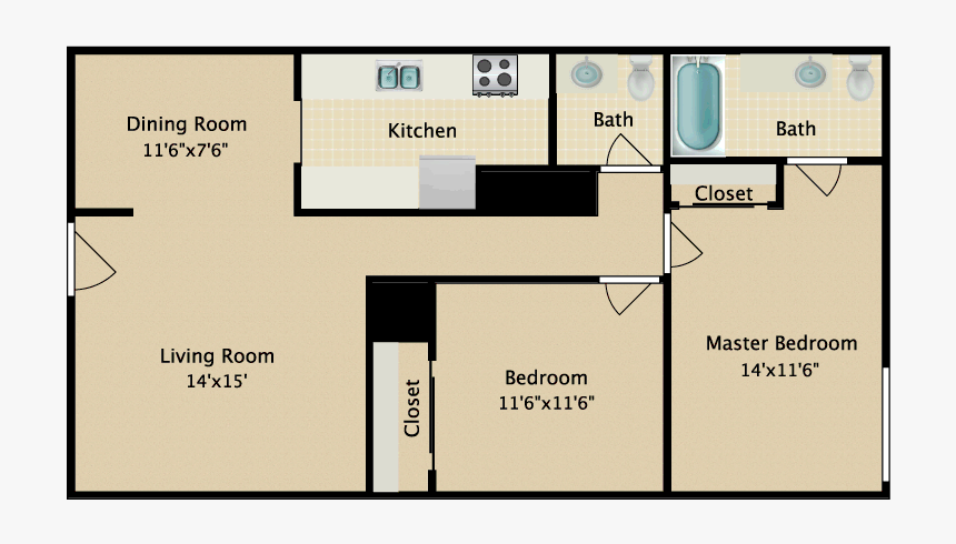 Floor Plan, HD Png Download