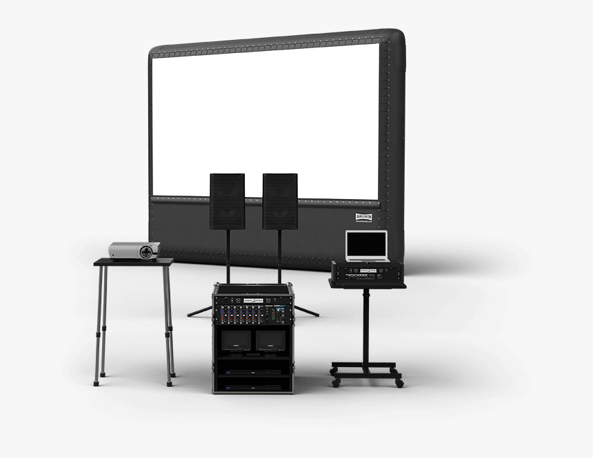 Packages Include Airscreen, Control Console, Hd Projector - Desktop Computer, HD Png Download