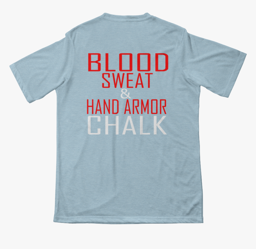 Hand Armor Powerlifting Fb Agency Text With Bars Blood - Active Shirt, HD Png Download