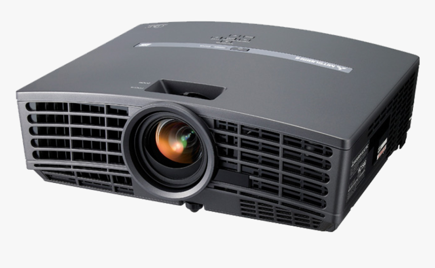 Dlp Movie Projector - Mitsubishi 720p Projector, HD Png Download