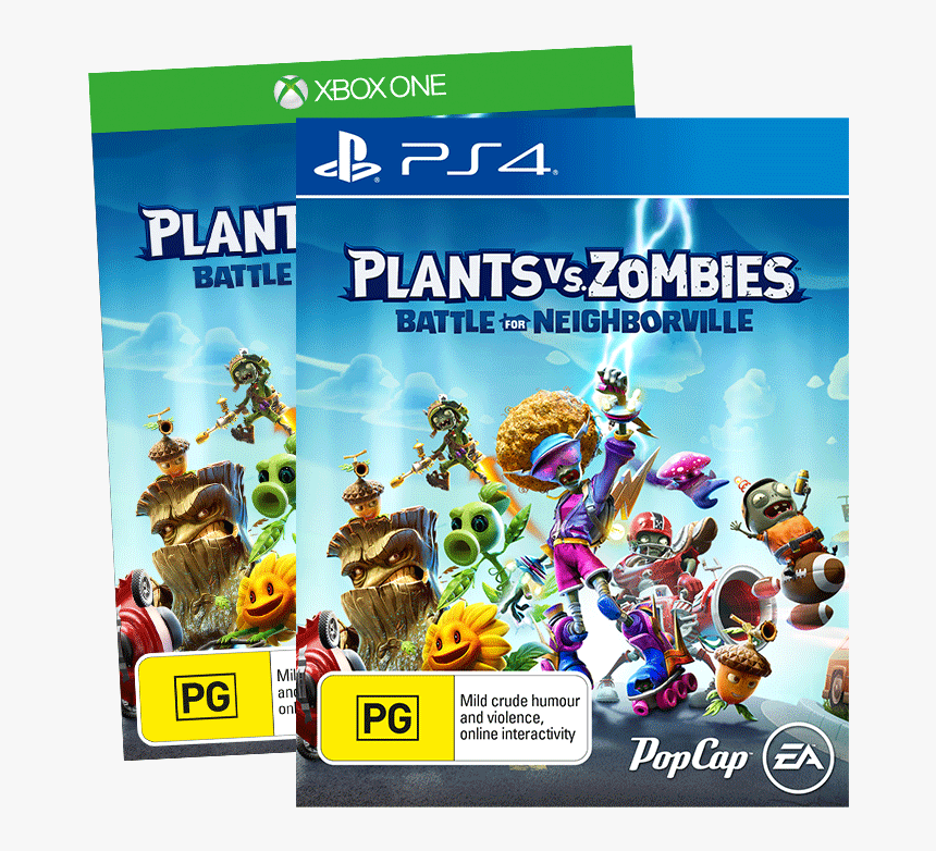 Pvz Battle For Neighborville Ps4 Xb1 - Plante Vs Zombie Battle For Neighborville, HD Png Download