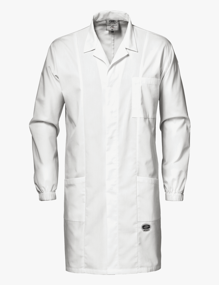 Men’s Lab Coat - Pocket, HD Png Download