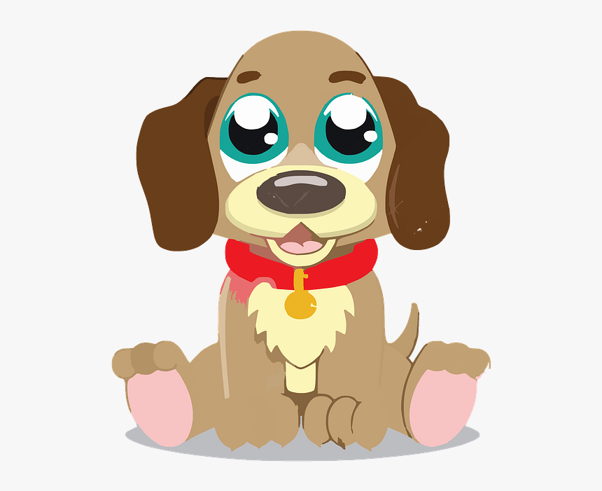Clipart Of A Puppy, HD Png Download