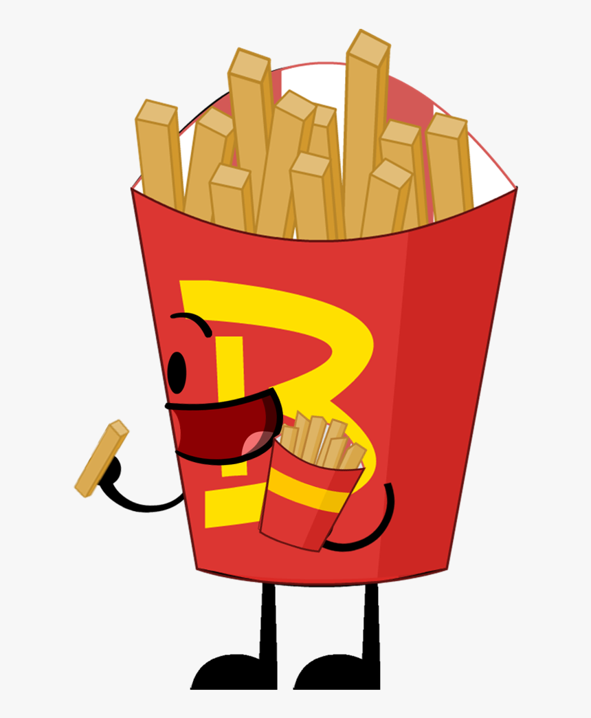 The Object Shows Community Wiki - Bfdi Fries Body, HD Png Download