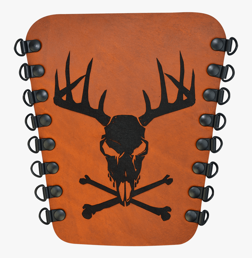 Death Hart Archers Arm Guard - Deer With Arrow Through Skull, HD Png Download