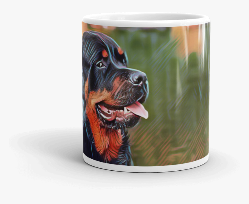 Rottweiler Coffee Mug - Rottweiler, HD Png Download