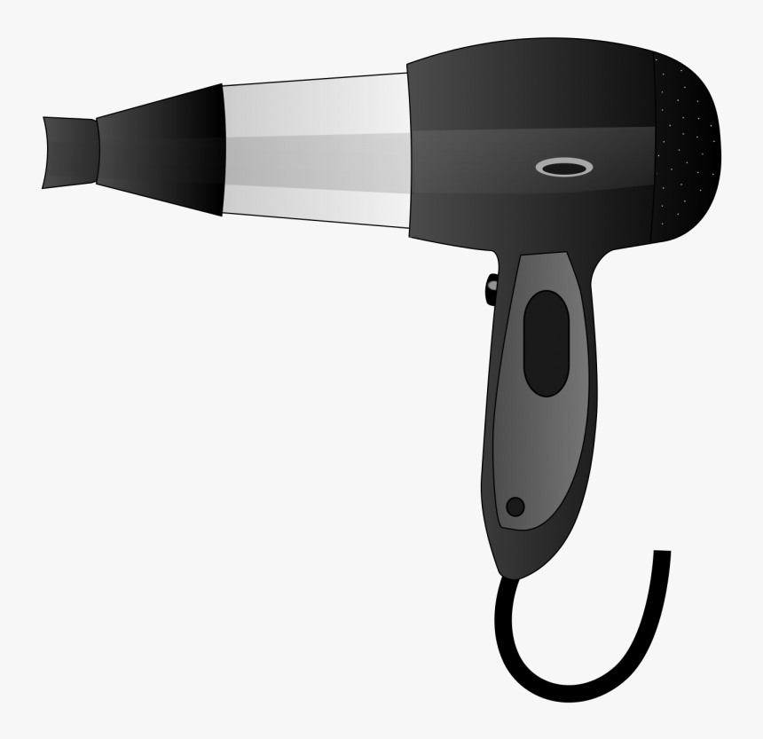 Blow Dryer Svg Clip Arts - Hair Dryer Clipart, HD Png Download