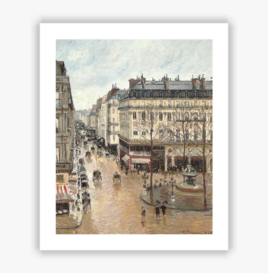Rue Saint Honoré In The Afternoon Effect, HD Png Download