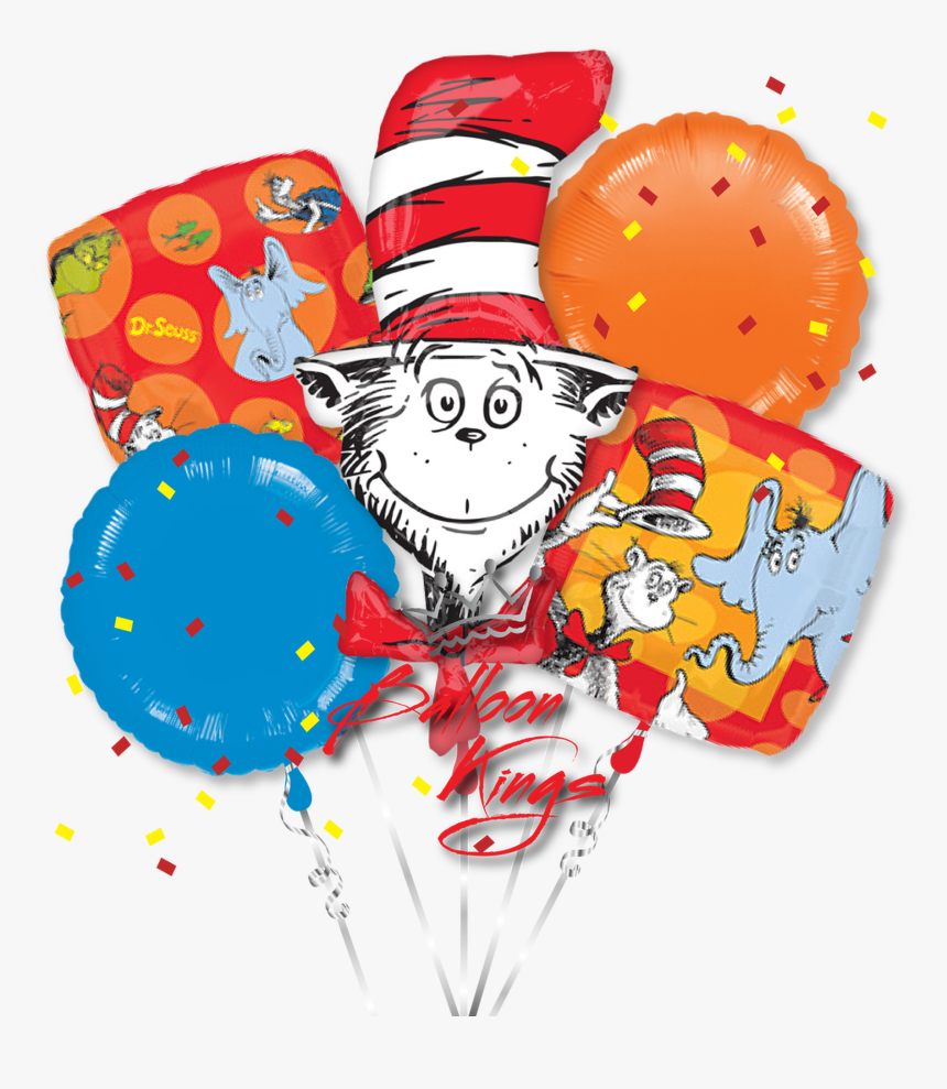 Dr Seuss Cat In The Hat Bouquet, HD Png Download