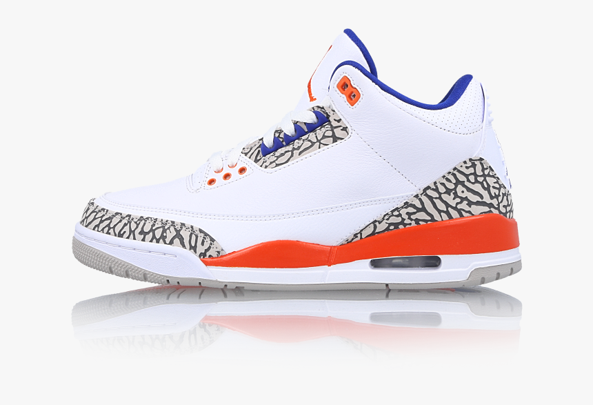 Air Jordan 3 Retro Knicks - Air Jordan 3 Retro, HD Png Download