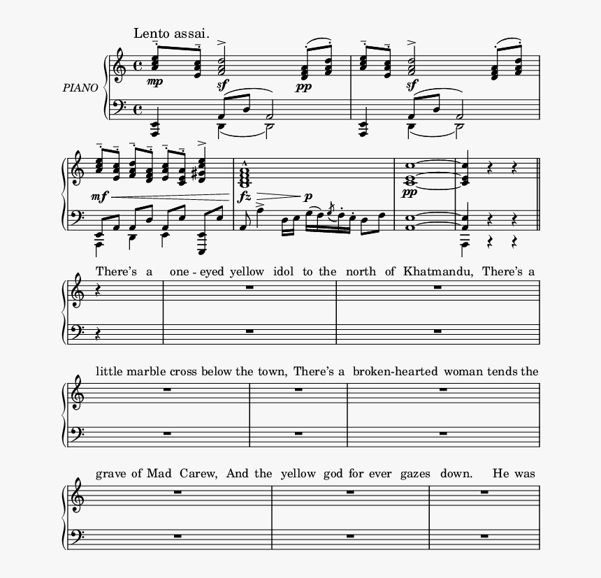 Elative C 
{
 
ew Pianostaff
 <<
 Set Pianostaff - Sheet Music, HD Png Download