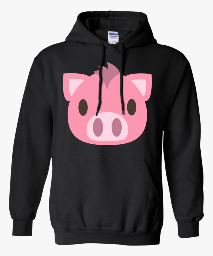 Pig Face Emoji Hoodie - Camp Crystal Lake Hoodie, HD Png Download