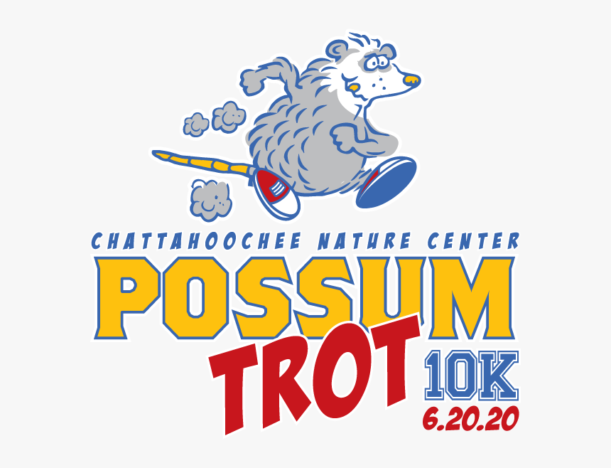 Possum Trot 10k Logo June 20 - Graphic Design, HD Png Download