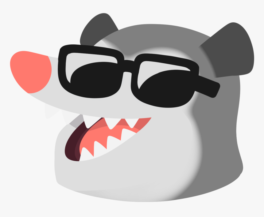 Opossum Emoji, HD Png Download