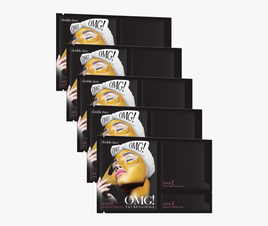 Omg 3 In 1 Peel Off Mask, HD Png Download