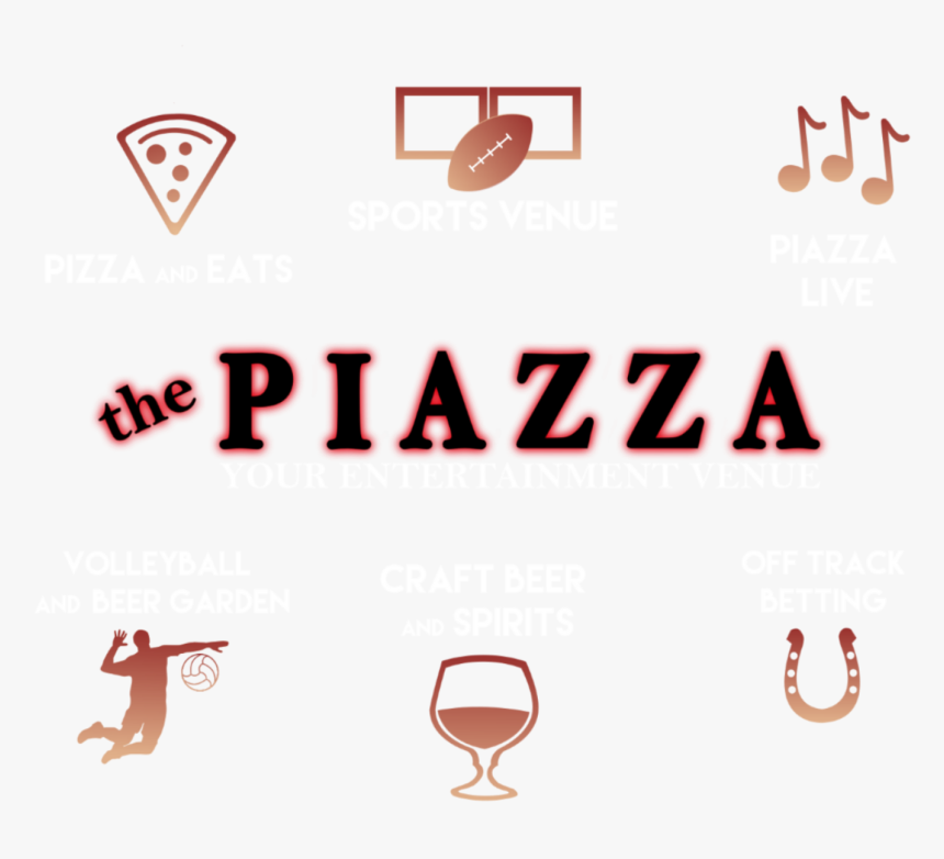The Piazza Poster - Illustration, HD Png Download