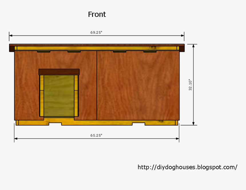 Dog House Plans Detailed Instruction Insulated Dog - Window, HD Png Download