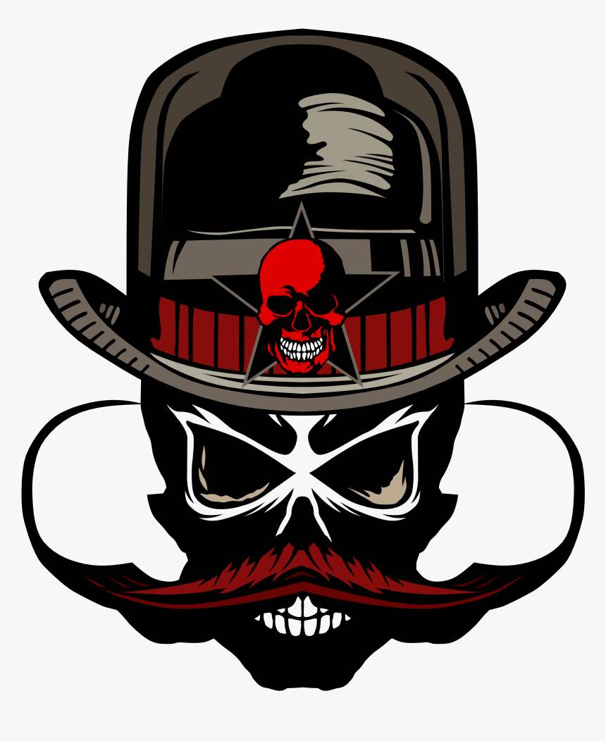 Barber Logo Png Skull, Transparent Png