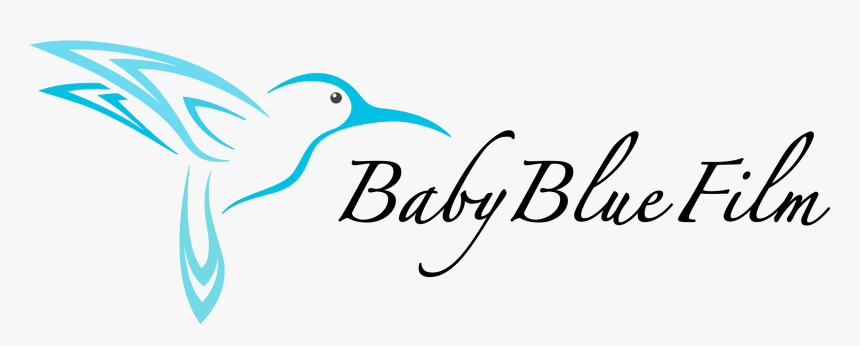 Baby Blue Film - Calligraphy, HD Png Download