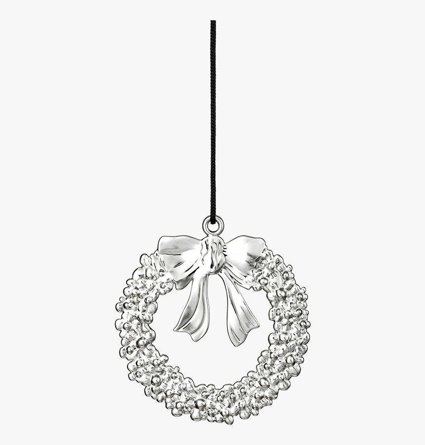 Christmas Wreath H8 Silver Plated Karen Blixen - Rosendahl Karen Blixen, HD Png Download