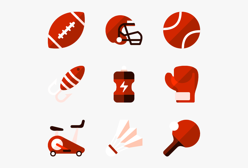 Red Icon Png - Sports Red Icon Png, Transparent Png