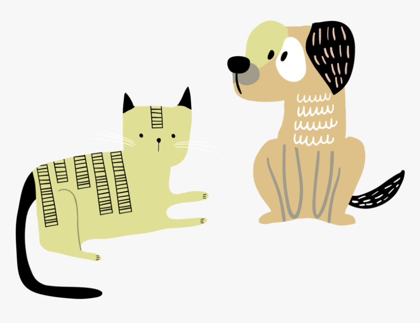Dog-vector - Cartoon, HD Png Download