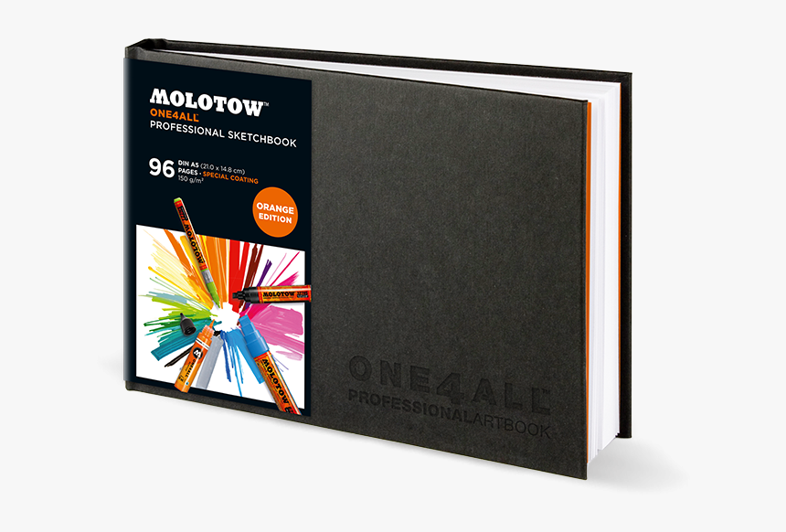 One4all™ Professional Sketchbook Din A5 - Molotow Sketchbook, HD Png Download