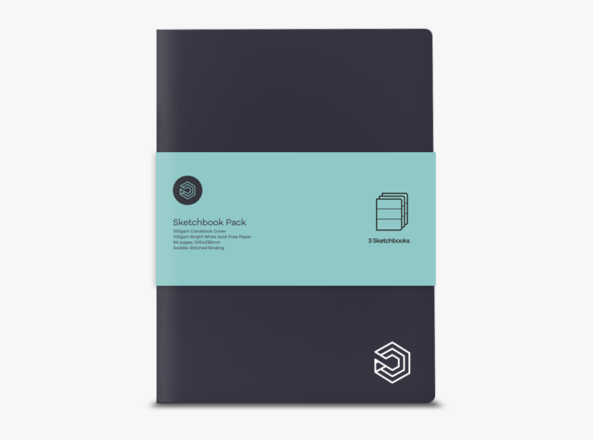 Large Paperback Notebooks - Graphic Design, HD Png Download