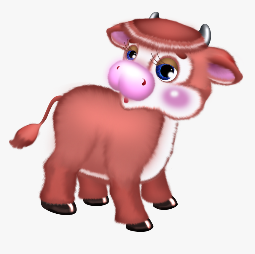 Cattle Red Angus Clip Art - Red Cow Clipart, HD Png Download