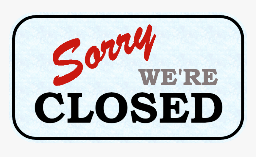 We Re Closed - Calligraphy, HD Png Download