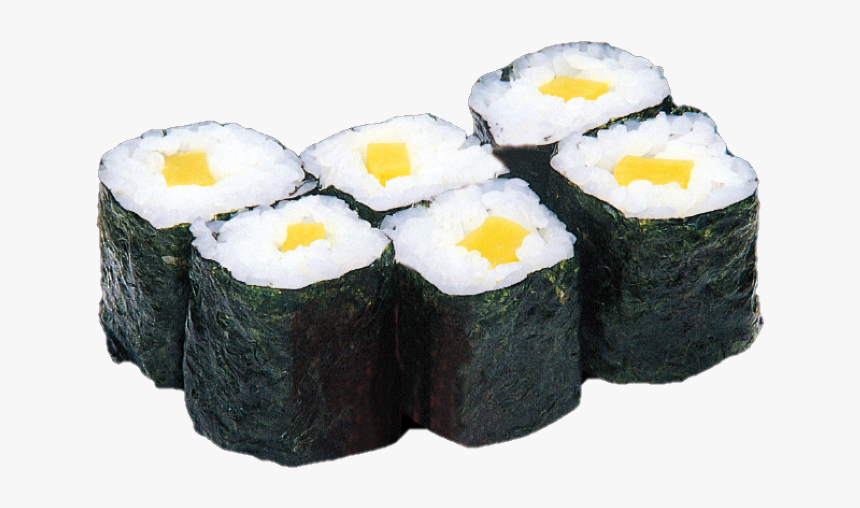 Pickled Radish Roll - Gimbap, HD Png Download