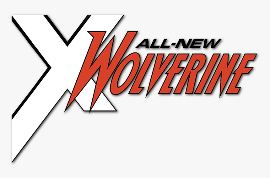 Logo Comics - Wolverine Logo Png Red, Transparent Png