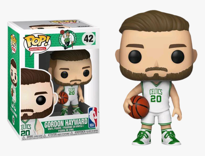 Gordon Hayward Boston Celtics Pop Vinyl Figure - Gordon Hayward Funko, HD Png Download