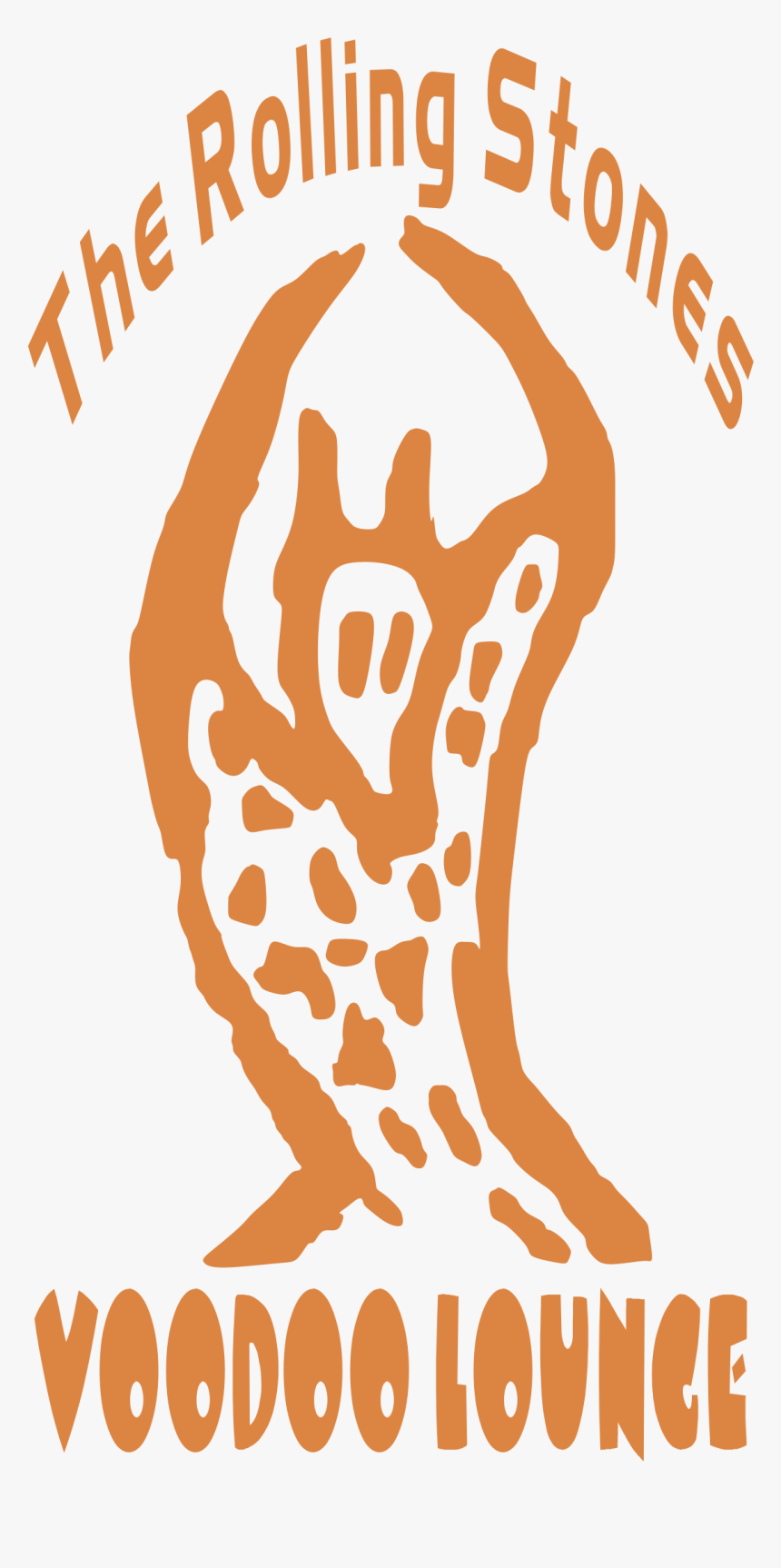 Rolling Stone Logo Png Transparent - Stone Voodoo Lounge, Png Download